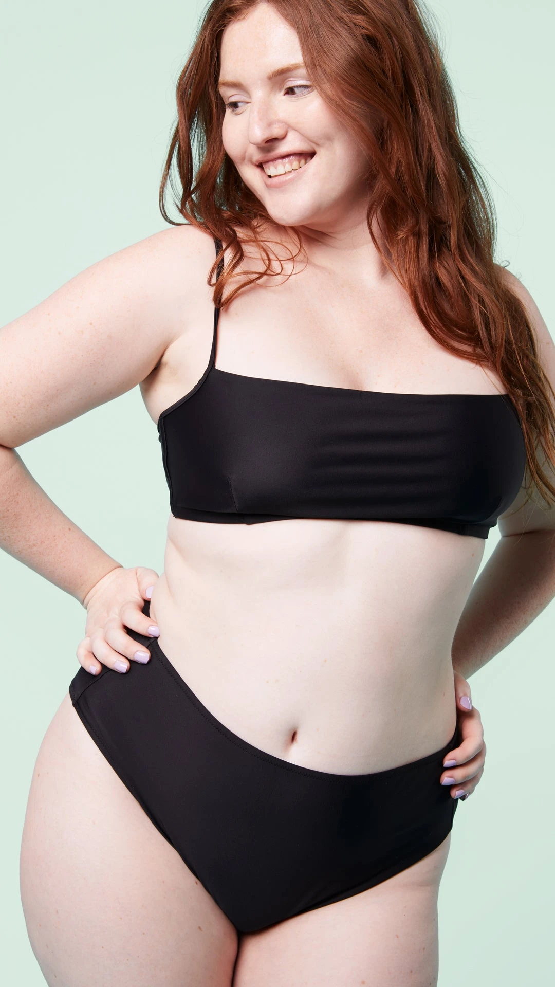 Brassière Maillot - Pirate Black 6 Brassière Maillot - Pirate Black – Image 4