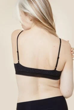 Brassière Sans Couture - Paillettes Noir -Optimal Lingerie Magasin 2023 01 18 WAJ eshop75