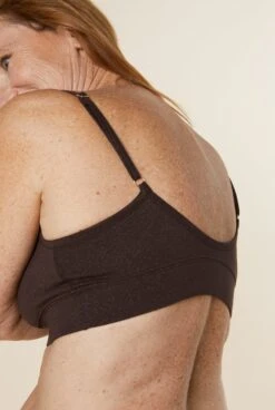 Brassière Coton BIO - Paillettes Marron -Optimal Lingerie Magasin 221005 WAJ eshop oct22 42