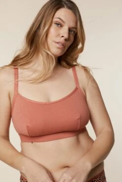 Brassière Grande Taille - Terracotta