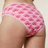 Culotte Coton BIO - Fleur De Paon Rose -Optimal Lingerie Magasin 230413 WAJ eshop78