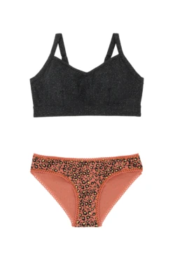 1 GRANDE BRASSIERE + 1 CULOTTE - Léopard
