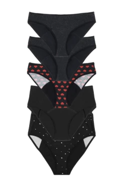 5 Culottes Menstruelles - Règles Abondantes