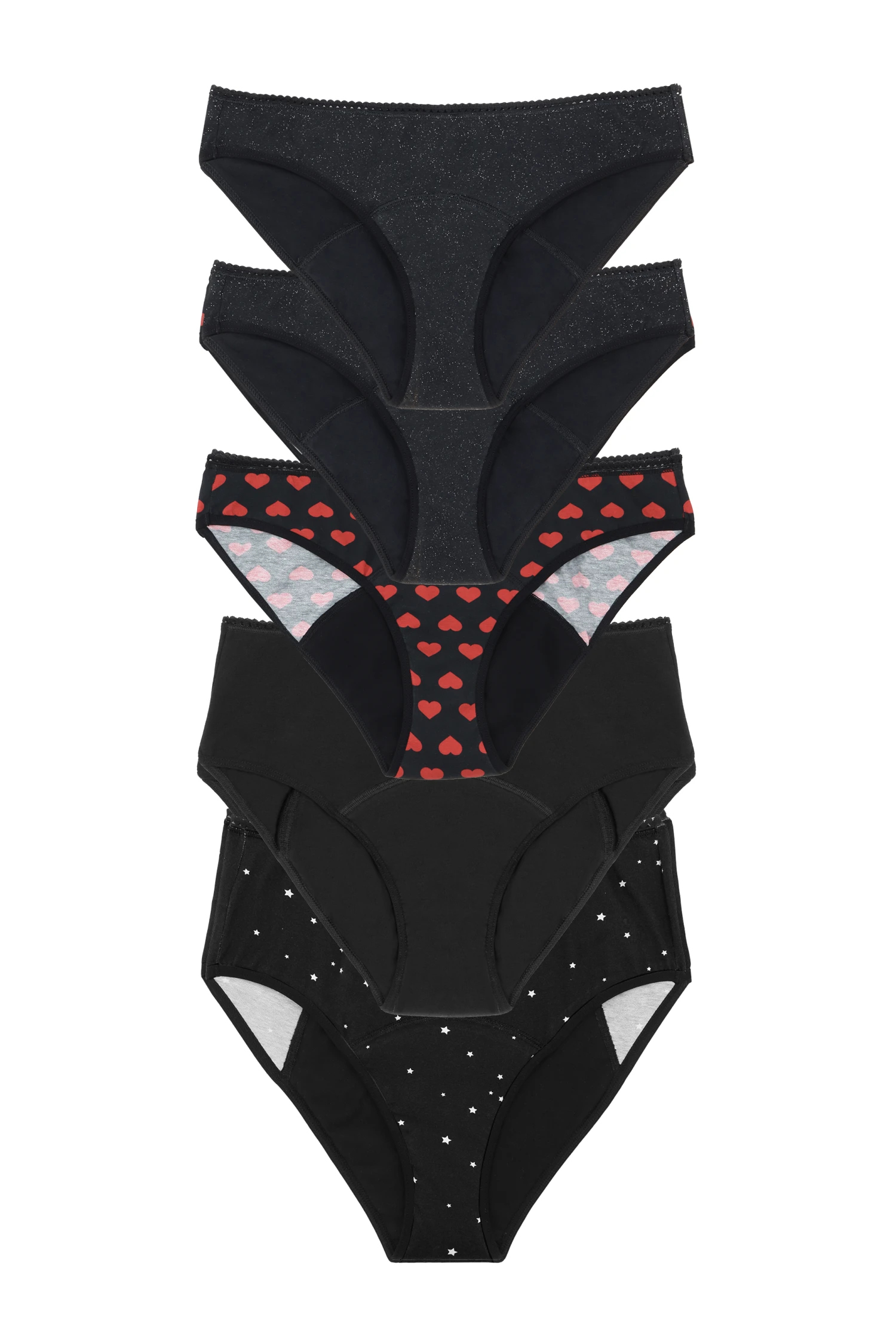 5 Culottes Menstruelles - Règles Abondantes 3 5 Culottes Menstruelles - Règles Abondantes