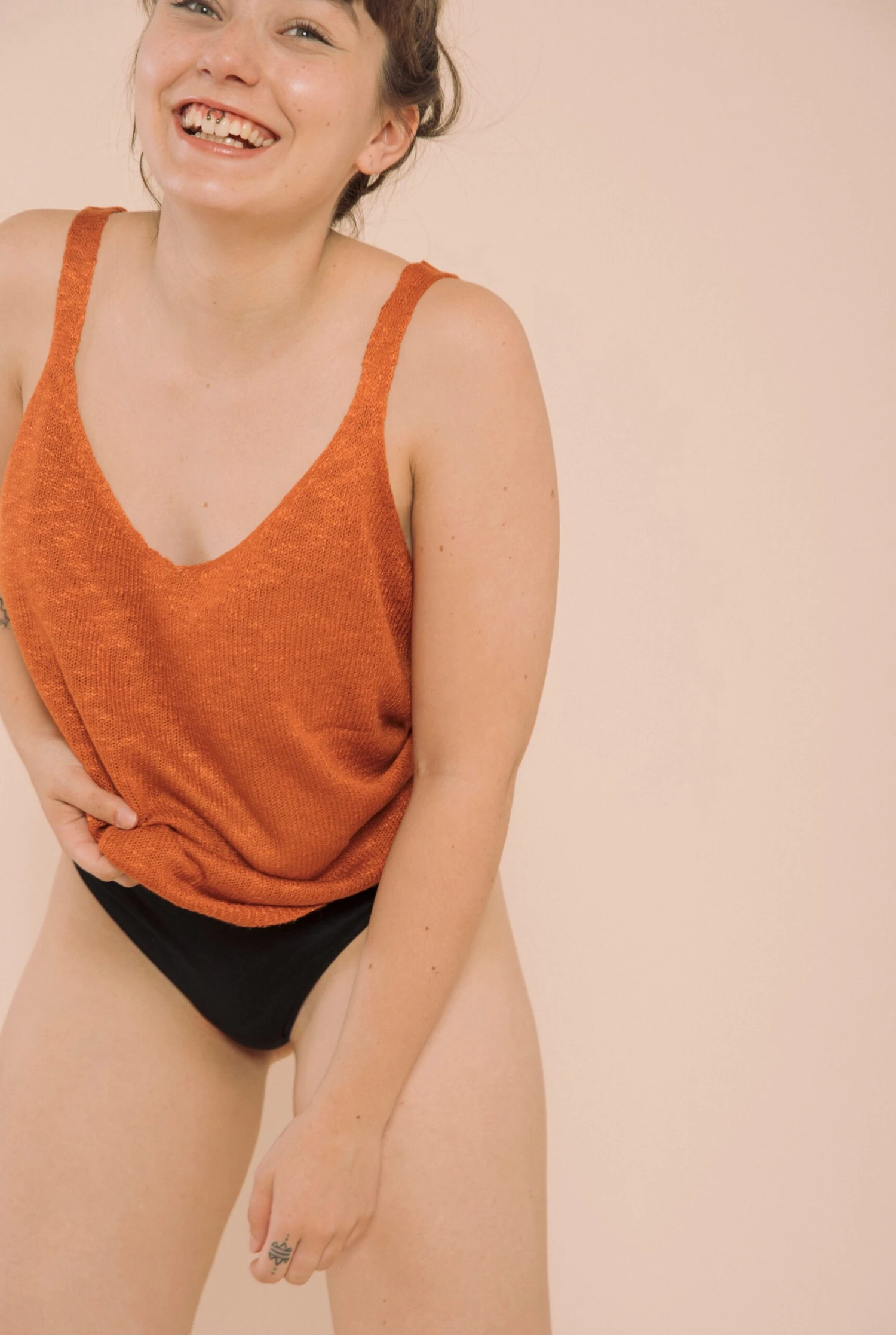 Tanga String Coton BIO - Pirate Black 5 Tanga String Coton BIO - Pirate Black – Image 3