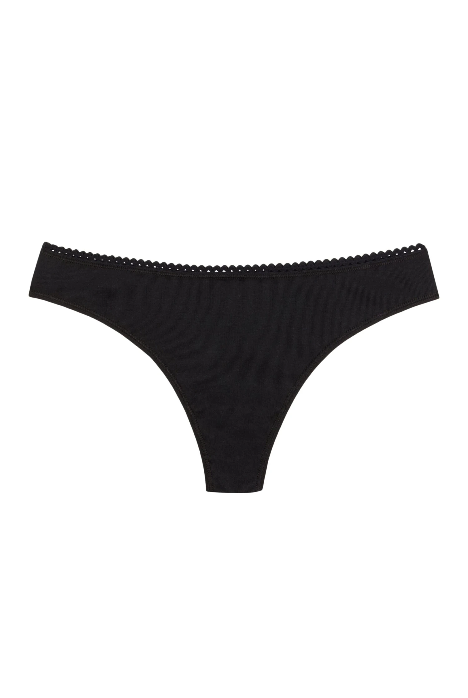 Tanga String Coton BIO - Pirate Black 4 Tanga String Coton BIO - Pirate Black – Image 2