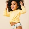 Culotte 100% Coton BIO - KIDS - Yellow Flowers