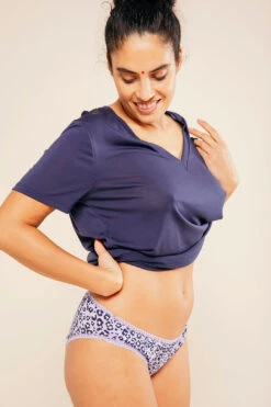 Culotte Coton BIO - Léopard Purple -Optimal Lingerie Magasin JOLIESCULOTTES 11112020 1650