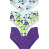 3 Culottes - Fleurs D'été -Optimal Lingerie Magasin LOT1