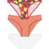 3 Culottes - Citrons -Optimal Lingerie Magasin Lot3culottescotonbioterracottapinklemonblanc