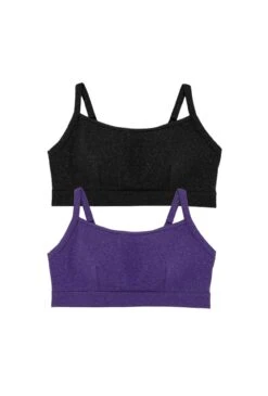 2 Brassières Grande Taille - Paillettes