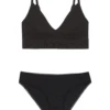 1 BRASSIERE + 1 CULOTTE - Pirate Black -Optimal Lingerie Magasin PIRATEBLACK