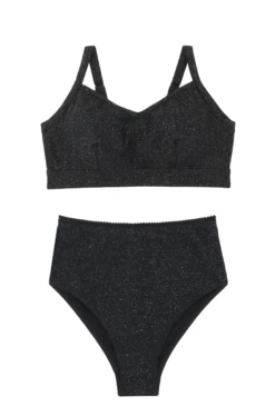 1 GRANDE BRASSIERE + 1 CULOTTE - Paillettes