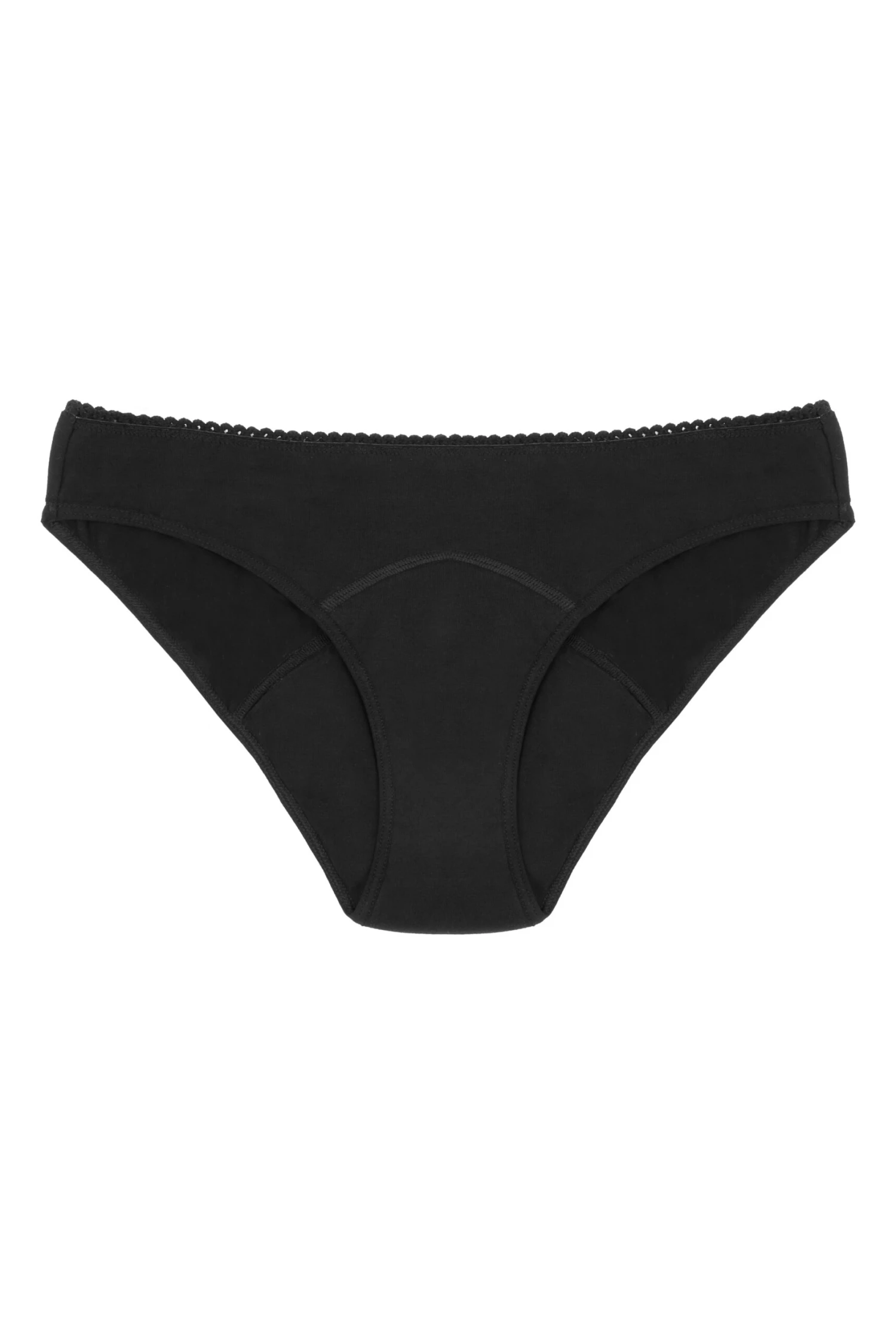 Culotte Menstruelle - Flux Moyen | Pirate Black 4 Culotte Menstruelle - Flux Moyen | Pirate Black – Image 2