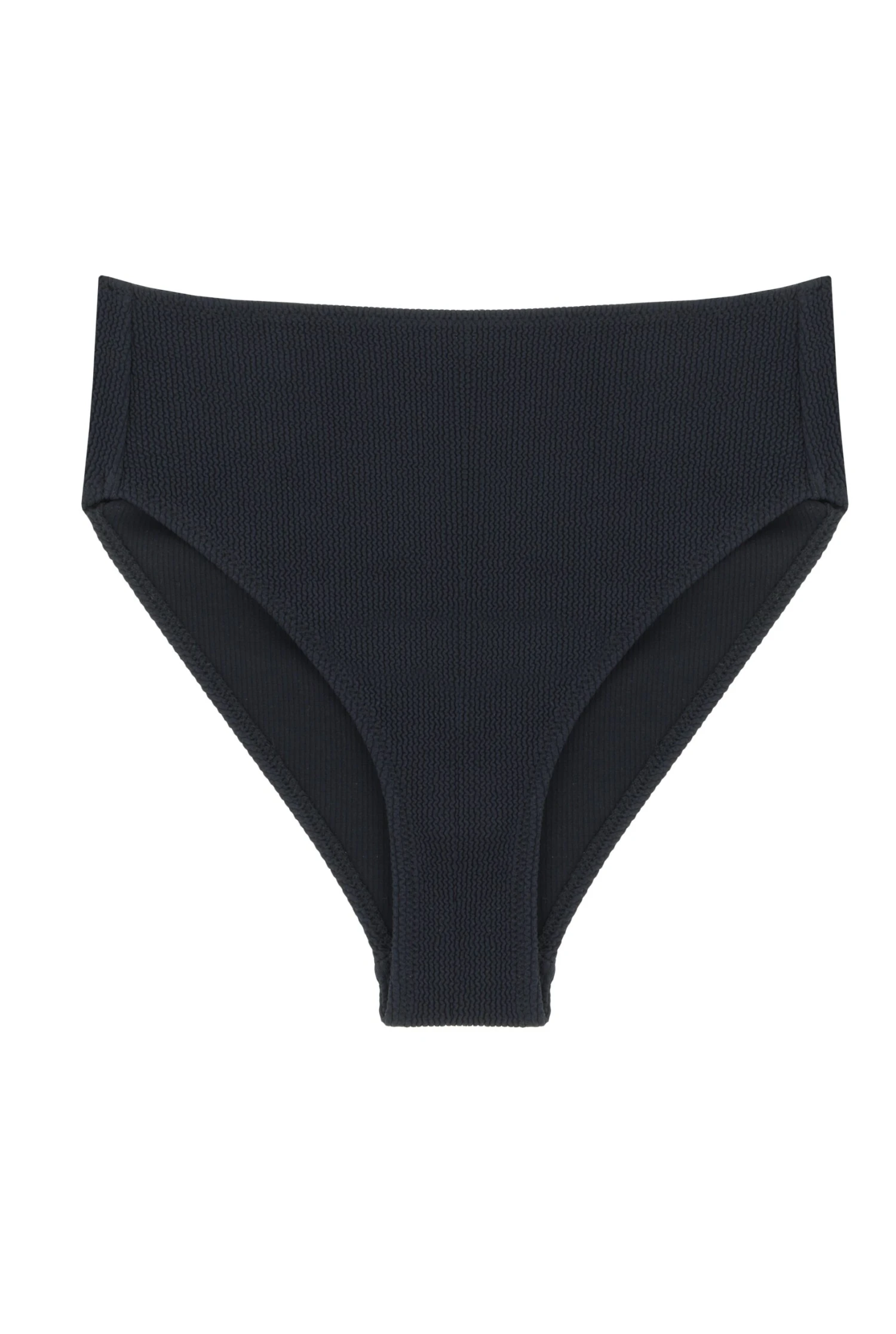 Culotte Taille Haute Maillot - Noir 4 Culotte Taille Haute Maillot - Noir – Image 2