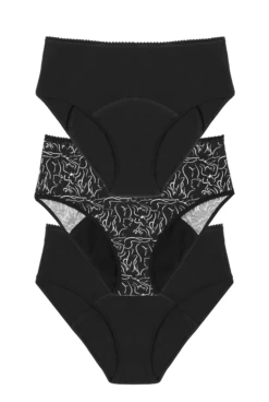 3 Culottes Menstruelles - Les Tailles Hautes