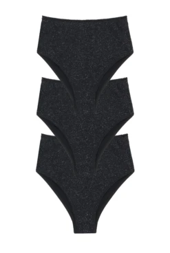 3 Tailles Hautes - Paillettes