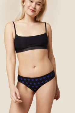 Culotte Coton BIO - Big Love Marine -Optimal Lingerie Magasin WAJ Mars 2022 19a