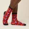 Chaussettes Coton BIO - Red Garden -Optimal Lingerie Magasin WAJ Winter 21 Chaussettes 07b