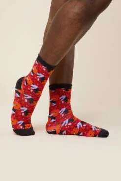 Chaussettes Coton BIO - Red Garden