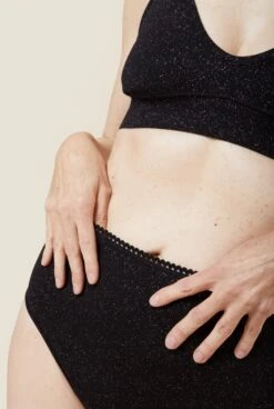 3 Tailles Hautes - Paillettes -Optimal Lingerie Magasin WAJ Winter 21 Culotte 26g