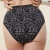 Culotte Menstruelle Taille Haute - Flux Abondant | Women Black -Optimal Lingerie Magasin WAJ juin 22 56