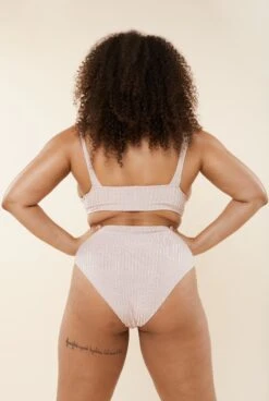 Triangle Maillot - Rose Paillettes -Optimal Lingerie Magasin WAJ mai 22 10c