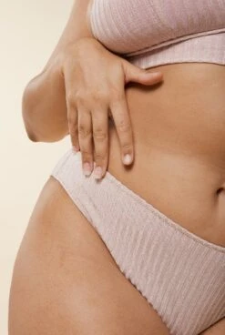 Culotte Maillot - Rose Paillettes -Optimal Lingerie Magasin WAJ mai 22 20b