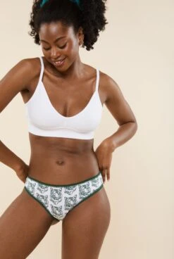 Culotte Coton BIO - Tiger -Optimal Lingerie Magasin WAJ mai 22 30a