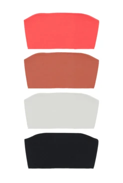 4 Brassières Bandeaux - Mix