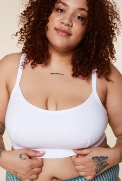 Brassière Grande Taille - Blanc -Optimal Lingerie Magasin bigbrablanche