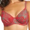 Maillot De Bain 2 Pièces à Armatures Fantasie Swim Durban Rouge -Optimal Lingerie Magasin bikini fantasie durban