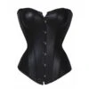 Corset En Simili Cuir Noir Black Affair -Optimal Lingerie Magasin black affair