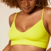 Brassière Coton BIO - Tonic Yellow -Optimal Lingerie Magasin brajaune
