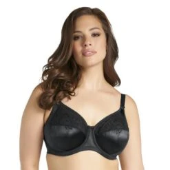 ELOMI Soutien Gorge Avec Armatures Renforts Latéraux Caitlyn Noir -Optimal Lingerie Magasin caitlyn 2