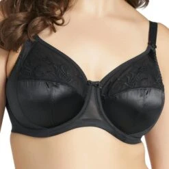 ELOMI Soutien Gorge Avec Armatures Renforts Latéraux Caitlyn Noir