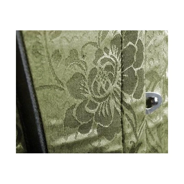 Corset Arabesque En Satin Damassé Chic 5 Corset Arabesque En Satin Damassé Chic – Image 3