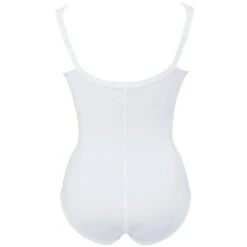 Combiné Gaine Sans Armatures Microfibre Clara Blanc -Optimal Lingerie Magasin combine gainant anita comfort clara blanc 4