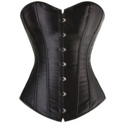 Corset En Satin Virgin Noir