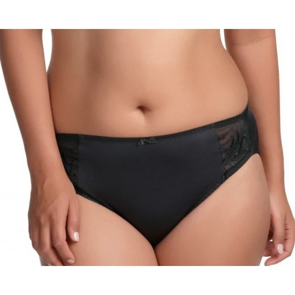 Culotte Noire Grande Taille Elomi Caitlyn Avec Dentelle 3 Culotte Noire Grande Taille Elomi Caitlyn Avec Dentelle