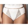 Culotte Grande Taille Elomi Evenement Blanche Avec Dentelle -Optimal Lingerie Magasin culotte elomi occasions blanche