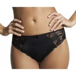 Culotte En Dentelle Fantasie Helena Noire