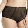 Culotte Haute Elomi Imogen Noir -Optimal Lingerie Magasin culotte imogen
