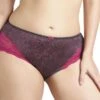 Culotte Elomi Jocelyn Framboise/gris 1 Culotte Elomi Jocelyn Framboise/gris -Optimal Lingerie Magasin culotte jocelyn
