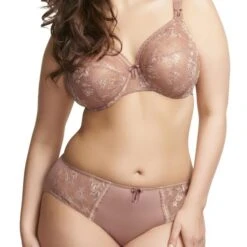 Culotte Elomi Victoria Praline Taille 40 à 52 -Optimal Lingerie Magasin culotte victoria 2
