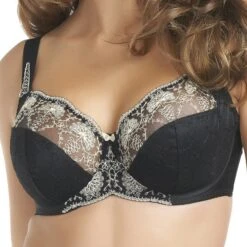 FANTASIE Soutien-gorge Avec Armature Renforts Latéraux Elodie Noir