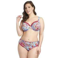 Culotte Elomi Persia Motifs Fleurs -Optimal Lingerie Magasin elomi persia 3