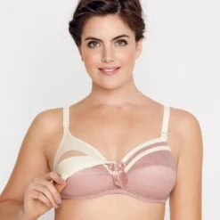 Soutien-gorge D'allaitement 100% Coton Anita Été Rose Poudré -Optimal Lingerie Magasin ete 2