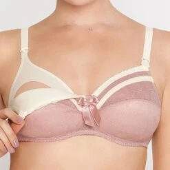 Soutien-gorge D'allaitement 100% Coton Anita Été Rose Poudré