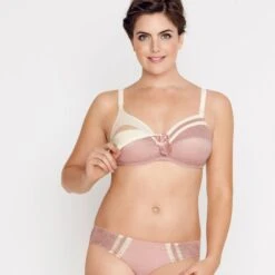 Soutien-gorge D'allaitement 100% Coton Anita Été Rose Poudré -Optimal Lingerie Magasin ete 3